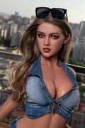 Serena – Realistische TPE Liebespuppe 168cm | Grüne Augen | Real Sex Doll